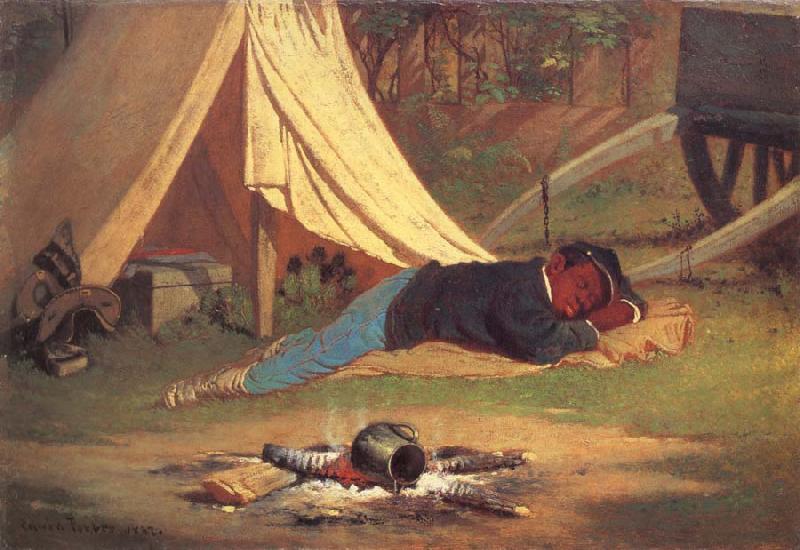 Forbes, Edwin Mess Boy Asleep oil painting image
